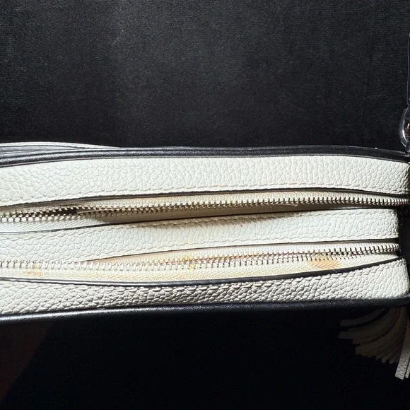 Michael Kors Black and Cream Crossbody Bag - Picture 3 of 4